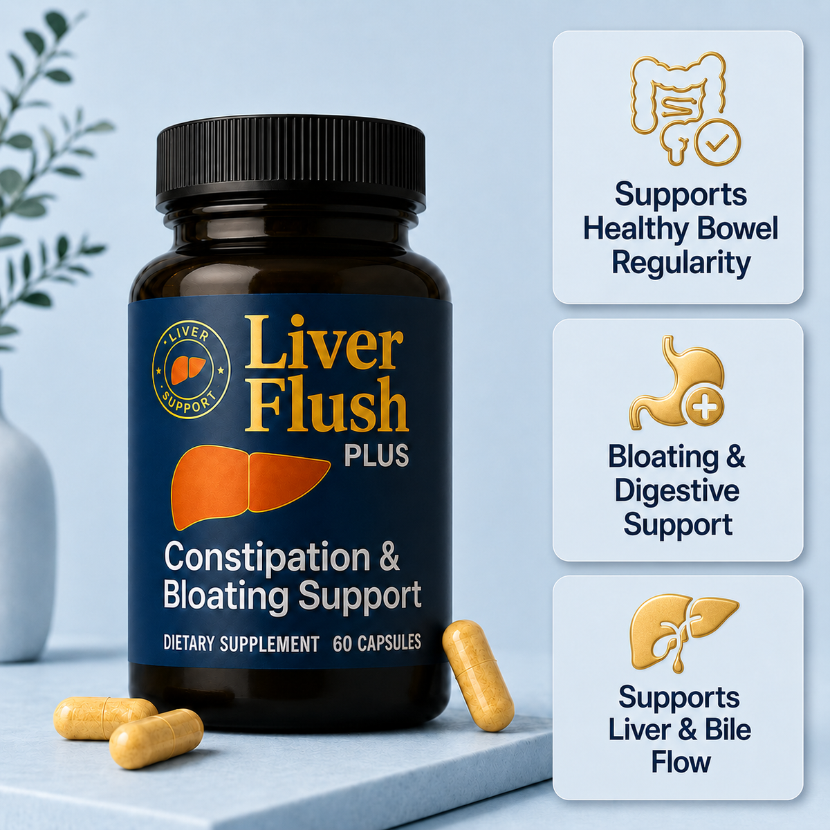 Liver Flush Plus - 1 Bottle - Basic Value