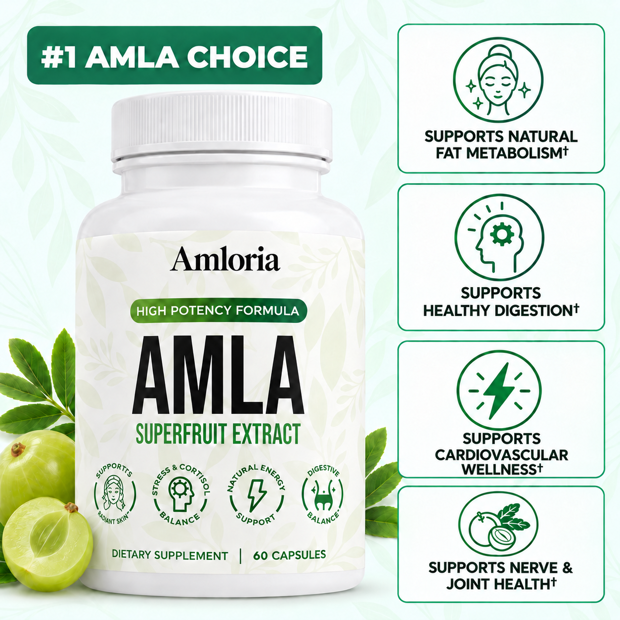 Amloria Amla Superfruit Capsules